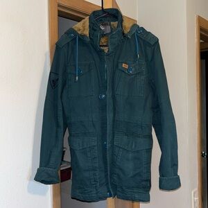 Danjieshi Petite Denim Winter Coat